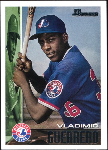 Topps vladimir guerrero icr - topps, icr-97